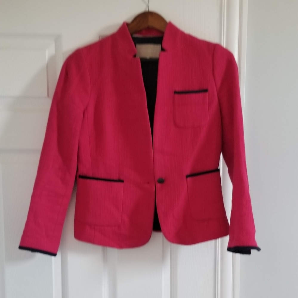 Magenta blazer